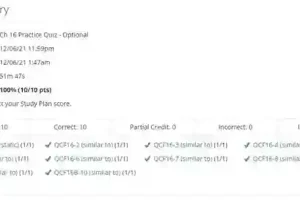 online course support for exam preparation